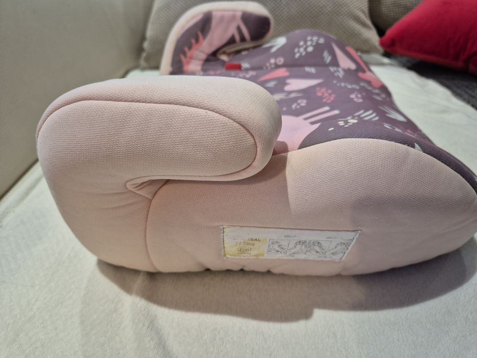 Бустерна седалка за кола розова