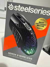 STEELSERIES Aerox 9 Wireless negru - NOU best lightweight mouse.