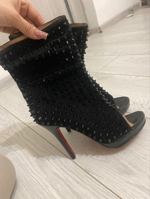 Christian Louboutin Guerilla Suede Spiked