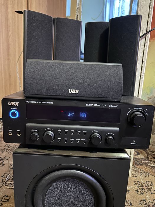 Sistem audio 5.1 UBX! nu sony,philips,akai,panasonic,longitech.