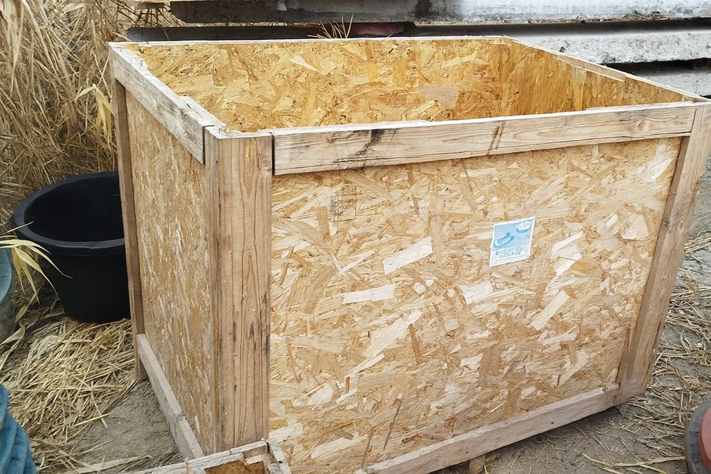 Деревянный ящик из OSB