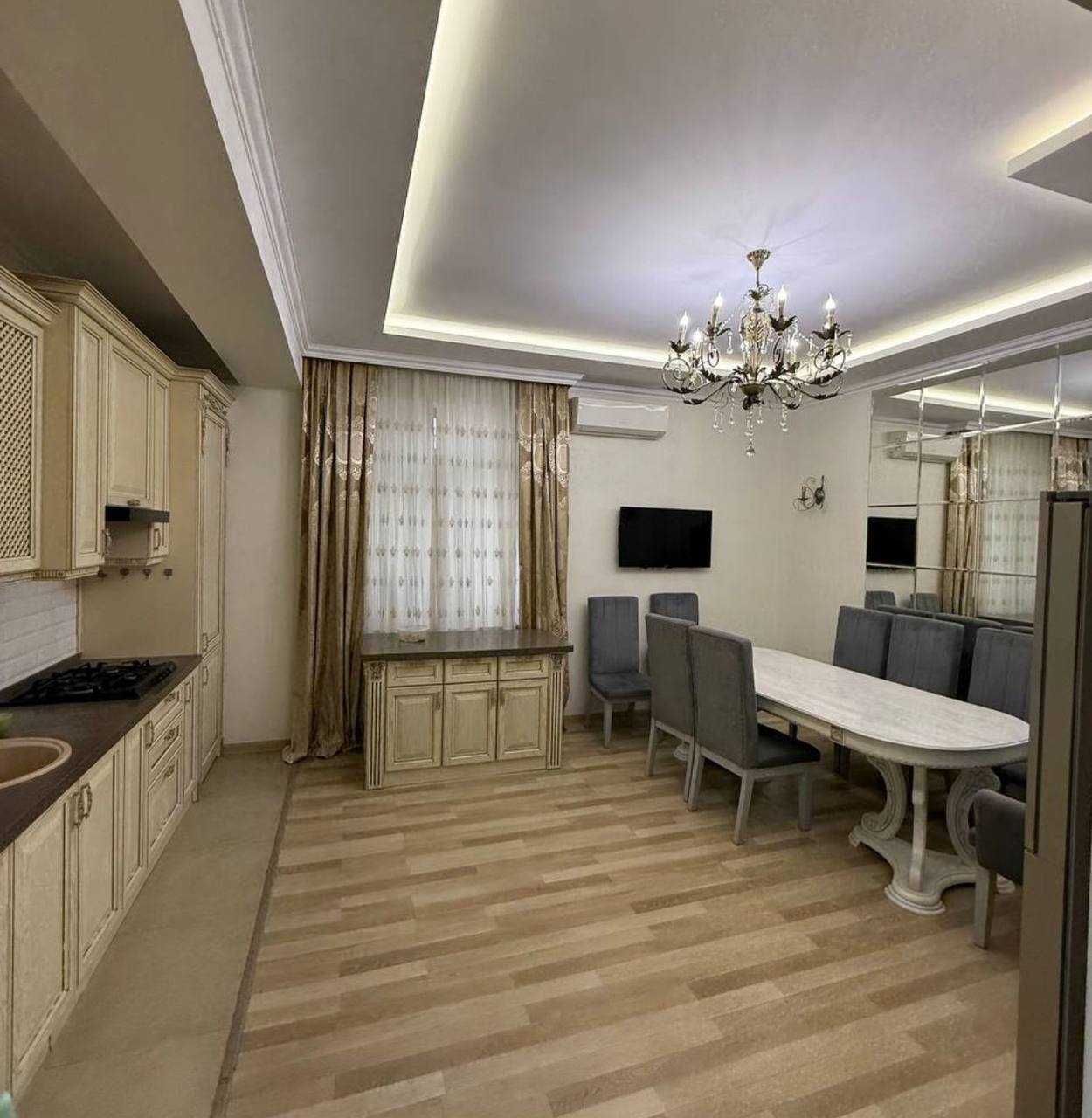 Новостройка,Центр Луначарского,Дуплекс 8/0-1/4,260м2,Евро ремонт