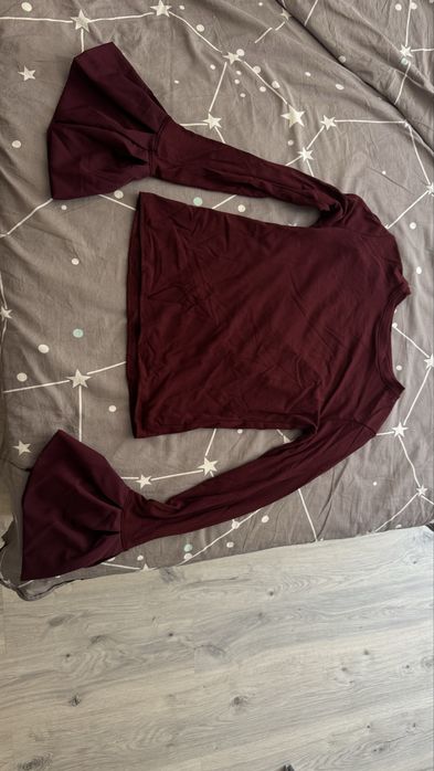 Кофта бордовая, ниразу не надевала