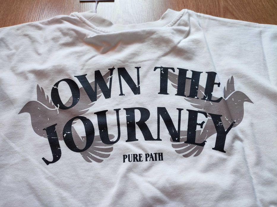 PURE PATH нова мъжка тениска блуза с къс ръкав