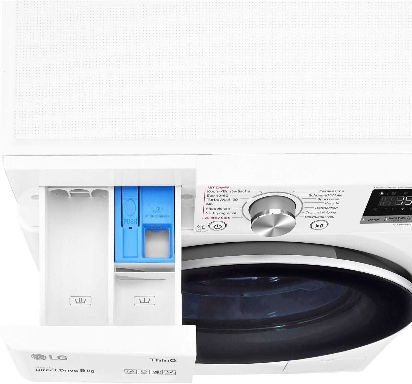 Пералня LG F6WV709P1 9кг.