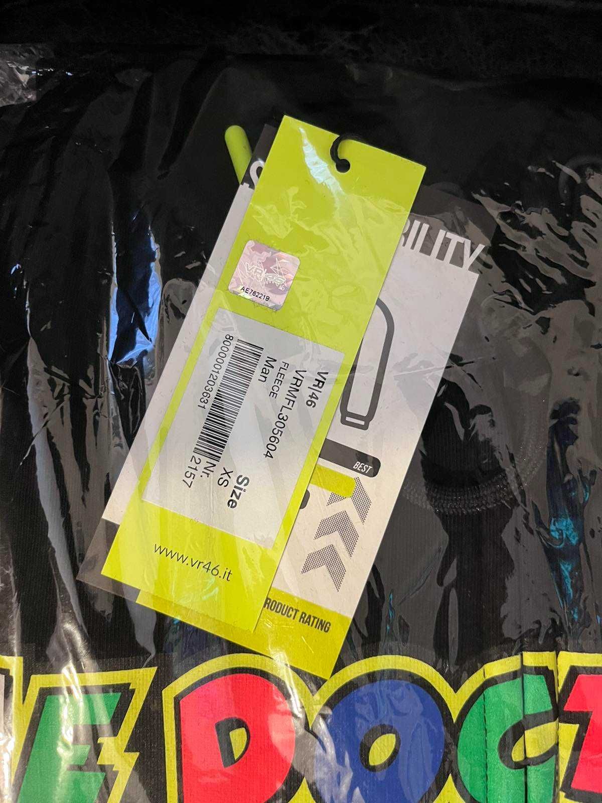 Valentino Rossi мъжка VR46 VRMFL305604 размер XS Cupolino Hoodie