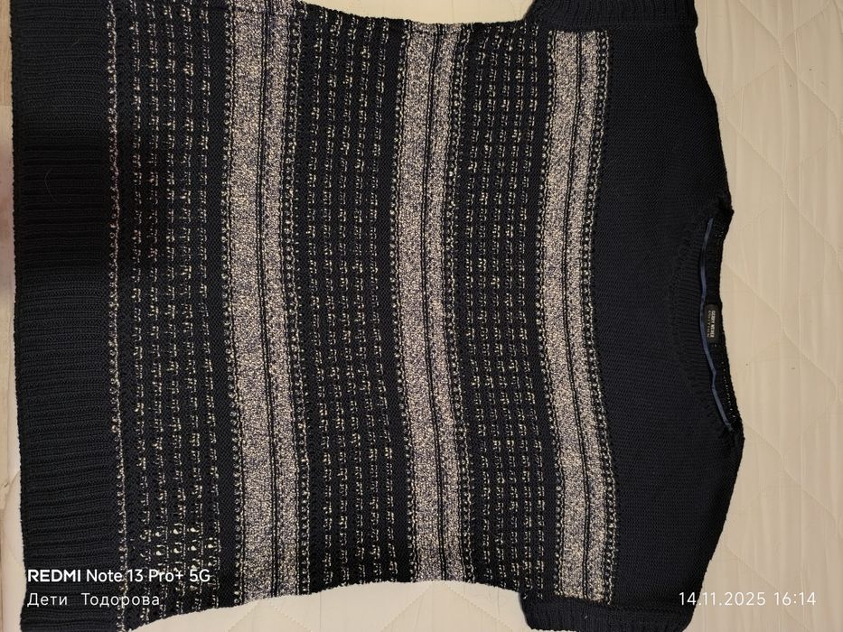 Продавам чисто нов,дамски черен пуловер без ръкави Gerry Weber.