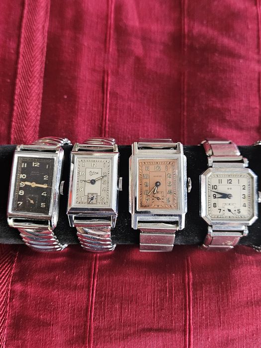 Колекция от 10  ръчни часовници арт деко 1940г.