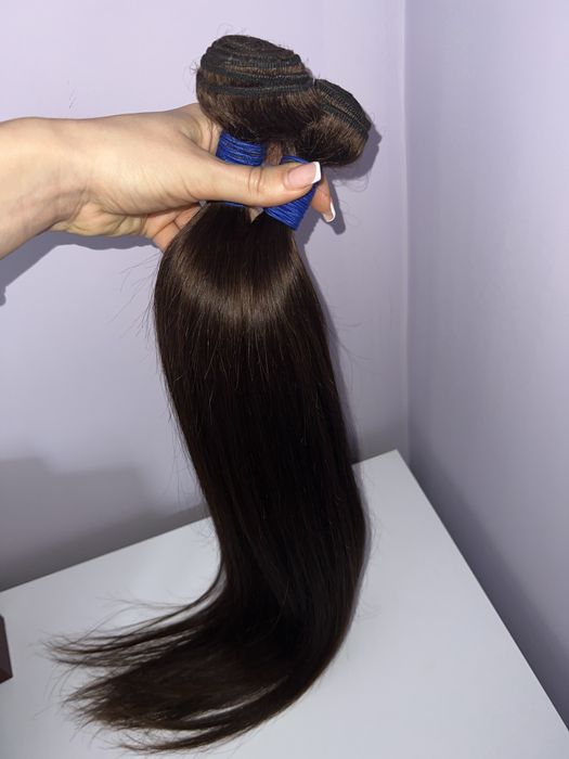 Екстеншъни от естествена коса 200 грама 60 см