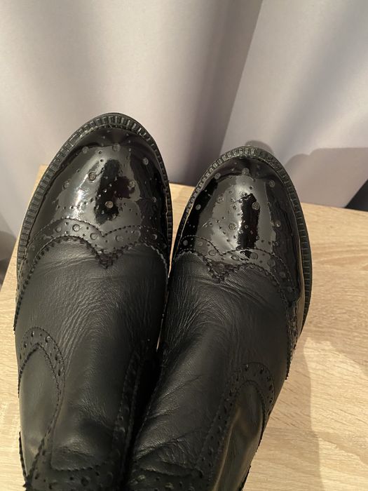 Ghete 37, piele naturală ALISS