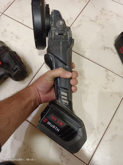 Wurt Brushless винтоверт и ъглошлайф