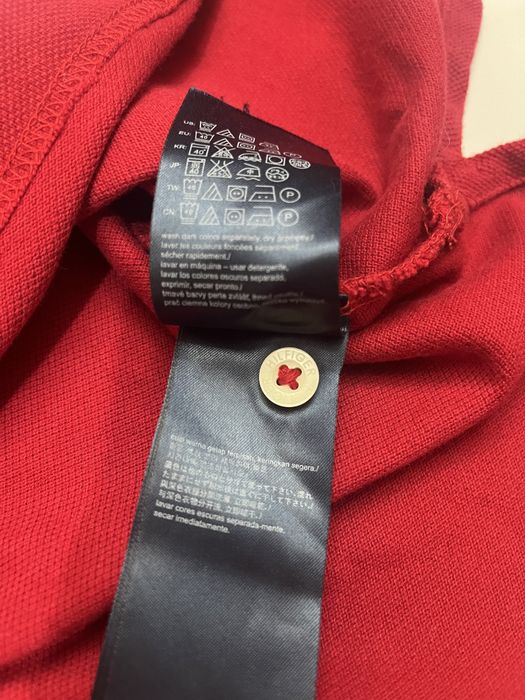 Tommy Hilfiger оригинална мъжка тениска с яка , M размер