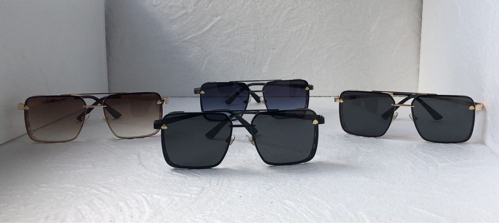 Maybach Мъжки слънчеви очила 4 цвята черни,кафяви,сини MB 58365