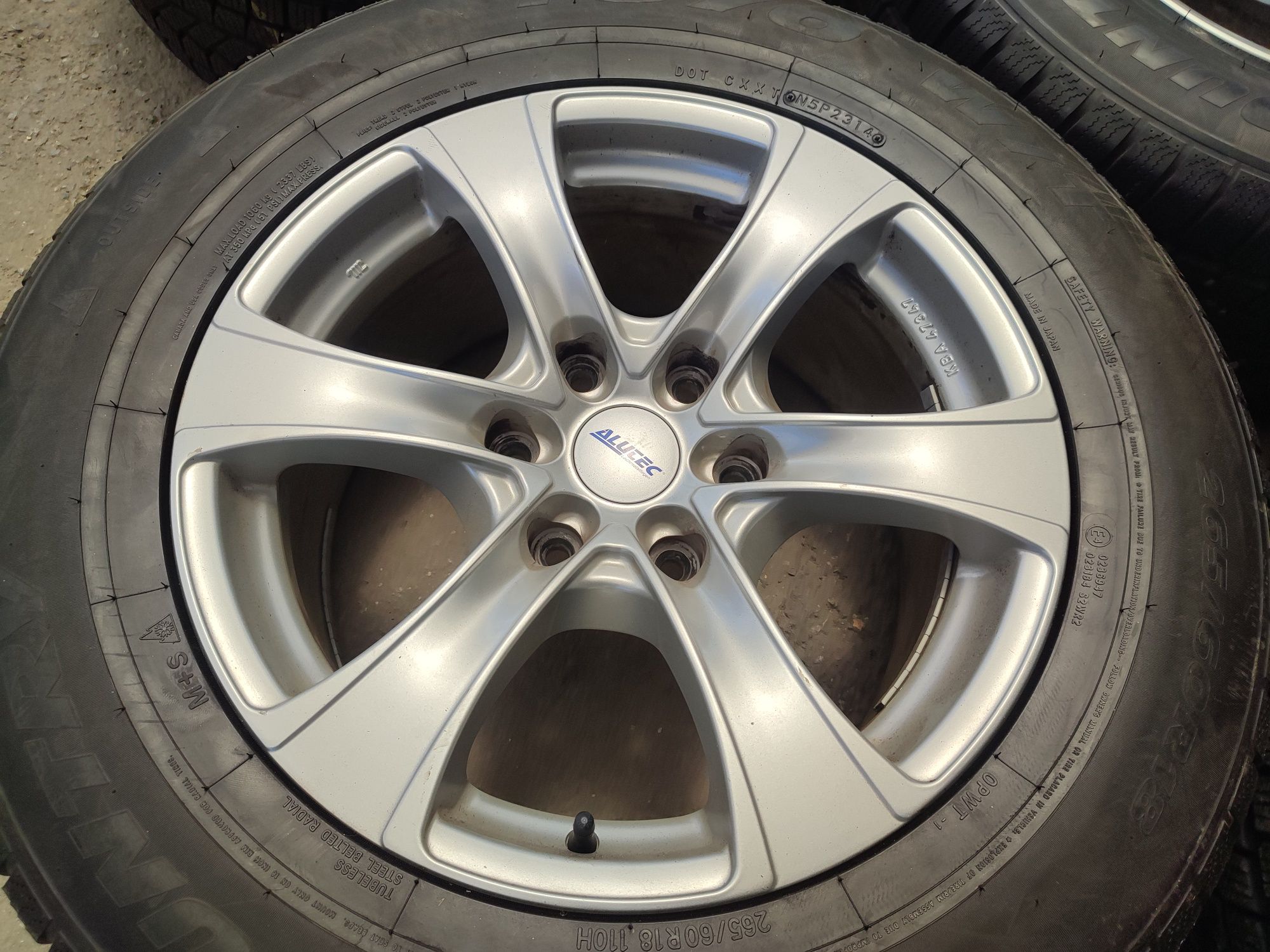 18" оригинални алуминиеви джанти за Mitsubishi L200.