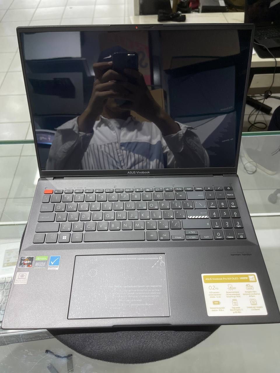 Asus Vivobook Pro 16X OLED ( 950$ ).AMD RYZEN 7/RAM 16GB DDR5/1TB SSD