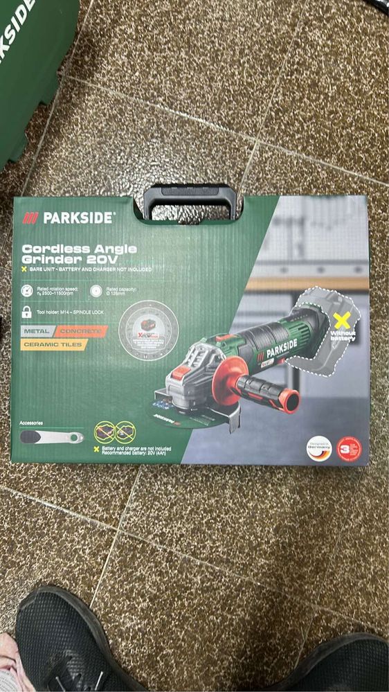 Чисто нов ъглошлайф PARKSIDE.