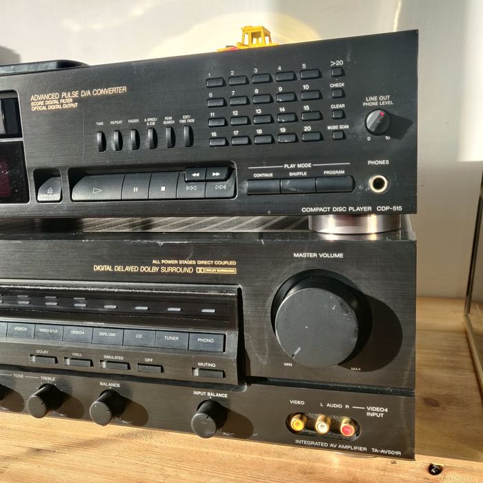 Amplificator/Cd player Sony