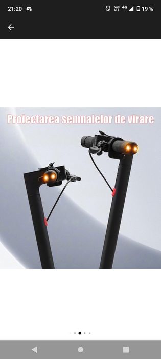 Trotineta electrica ap07 motor de 450w autonomie 35 km amortizor dupla