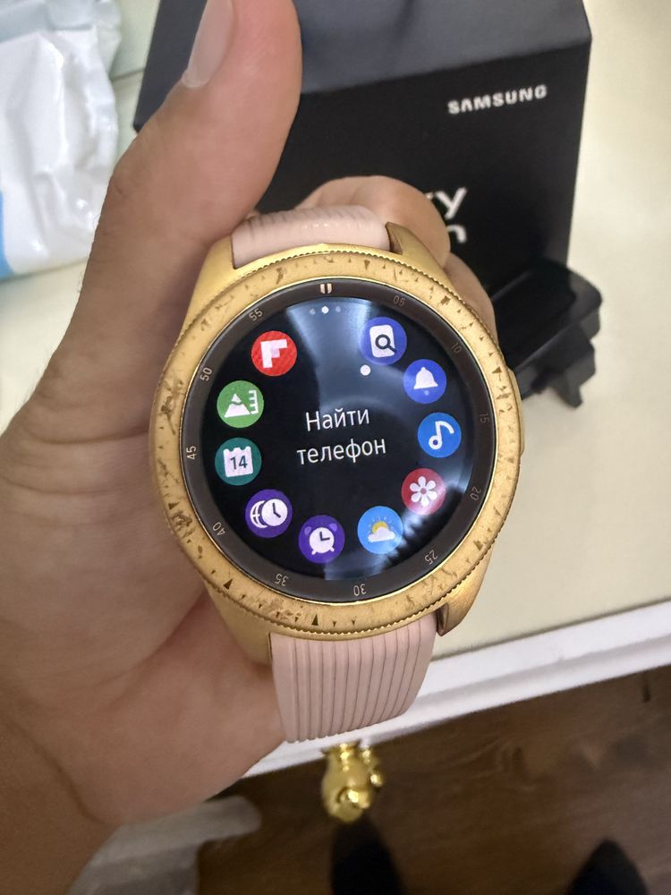 Samsung watch rose gold