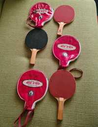 Paleta de Ping Pong Veche Colectie Gold Cup China Palete Tenis De Masa