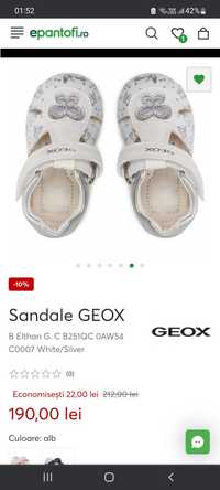Sandale Geox marimea 23