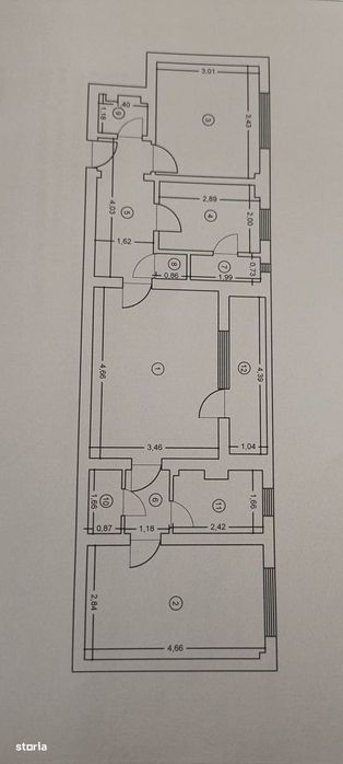 Apartament in Tatarasi strada Stejar nr 31.