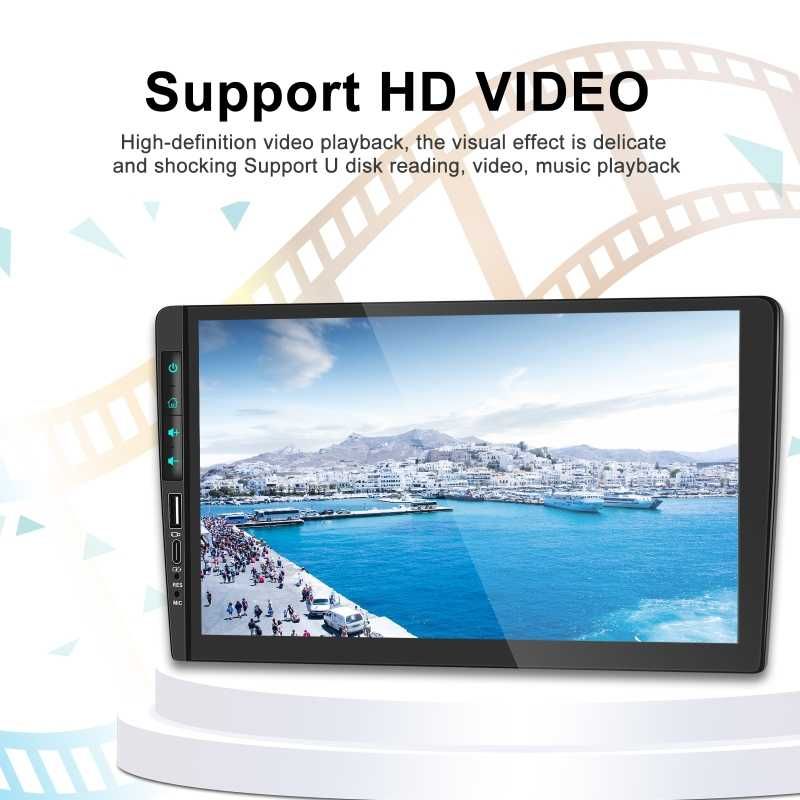 9” 2-DIN мултимедия с Android 12, 
RDS, 64GB ROM, RAM 2GB DDR3