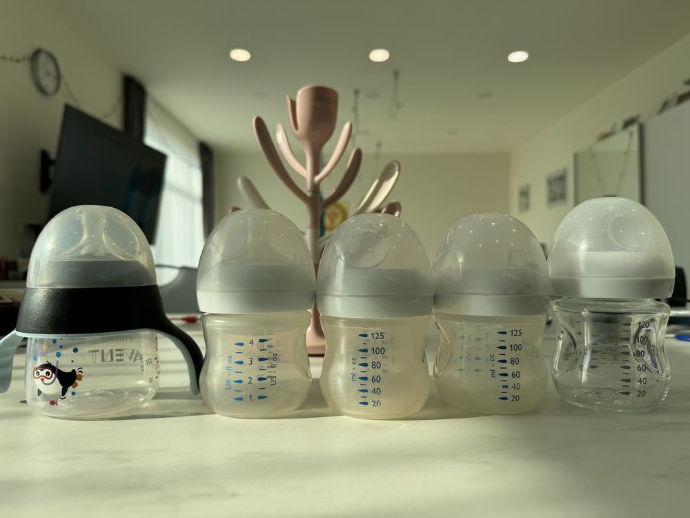 Комплект шишета Philips Avent + сушилник Kikka Boo