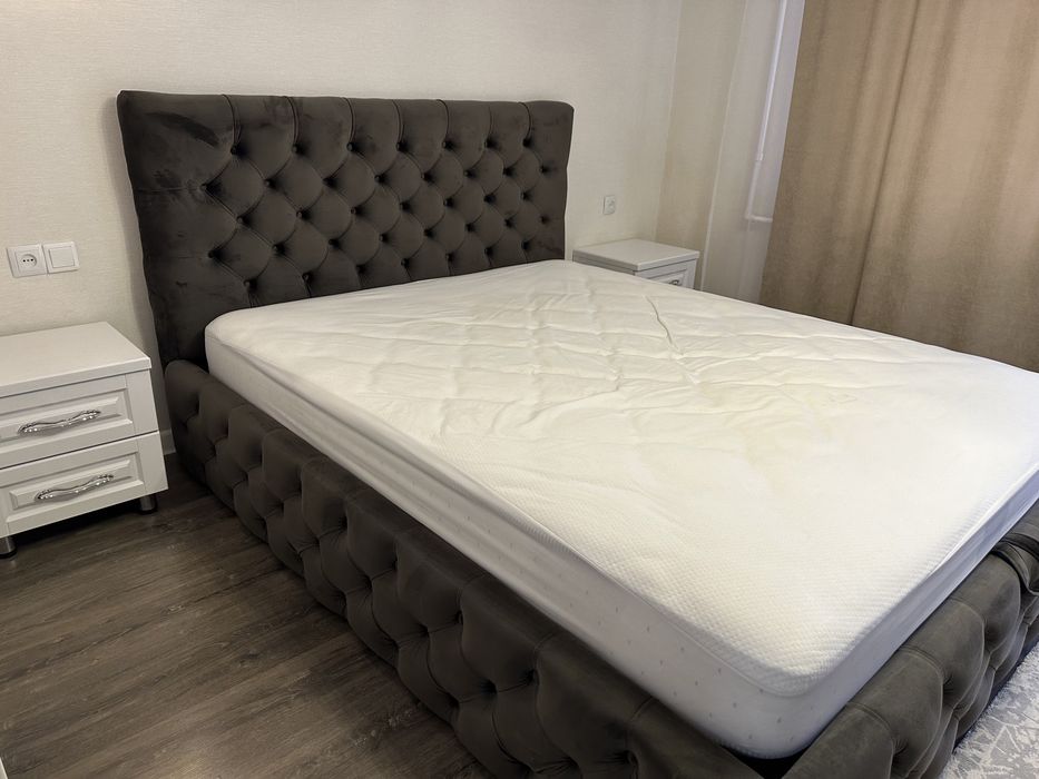 Новая кровать и матрас аскона размер 160/200