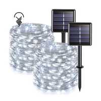LED лампички със соларна батерия - 10м