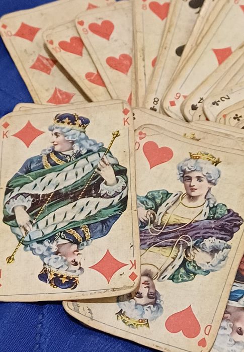 Carti de joc vechi (vintage), nemtesti, 1930