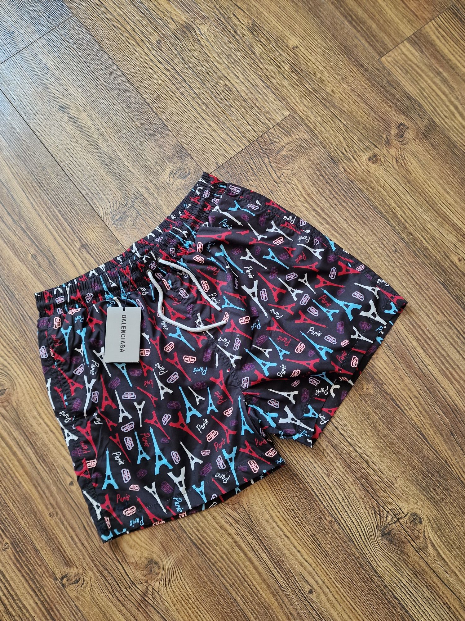 Мъжки къси плувни шорти BALENCIAGA размер S M L XL 2XL 3XL 
Най-висок