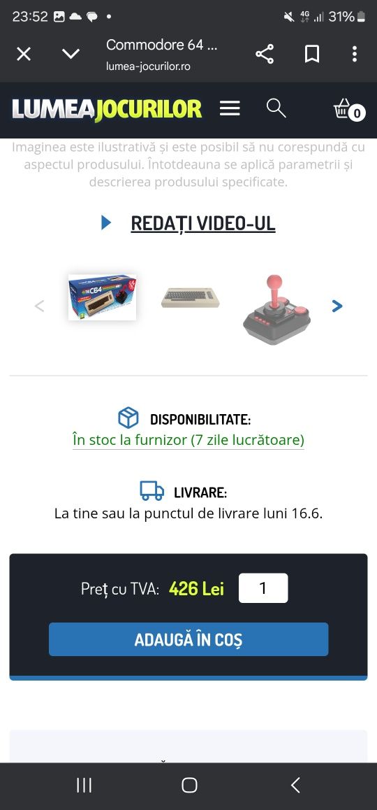 Commodore 64 Mini C64 Retro Consola
