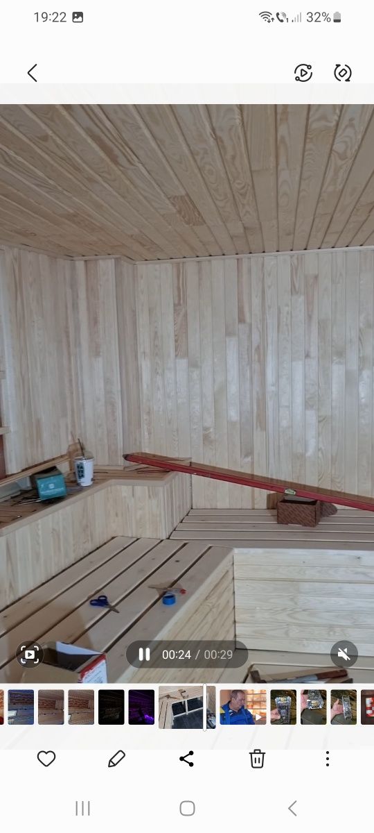 Saune de interior și saune de exterior, sauna salina cu soba pe lemne