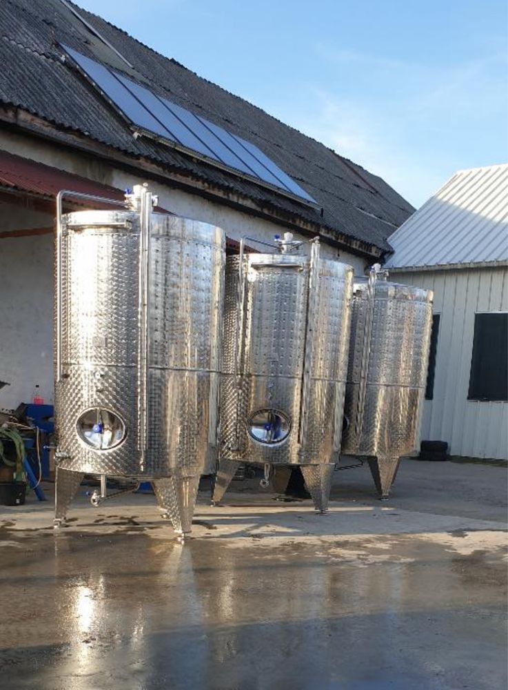 Recipiente bazine cinsterne vinificator inox alimentar producator