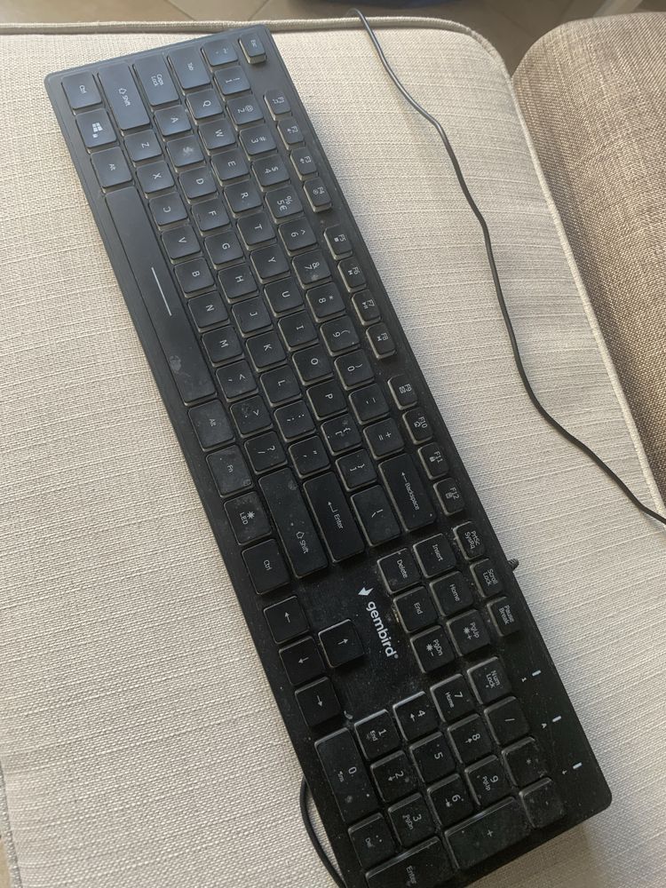 Tastatura gaming Gembird 3 Color Backlight