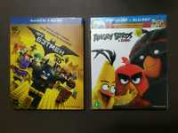Лего Фильм: Бэтмен / Angry Birds в кино 3D + 2D мультфильмы на Blu-ray