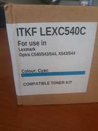 цветна тонер касета за лазерни принтери LEXMARK