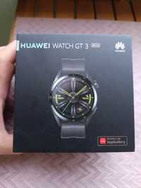 Huawei Watch GT3, 46 mm, Fluoroelastomer Strap, Black смарт часовник