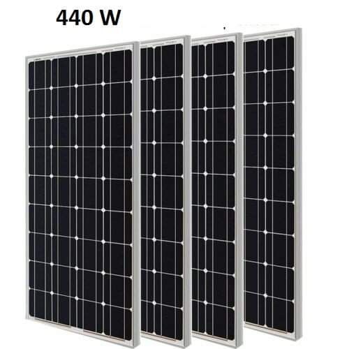 Kit  Curent Electric Panou Solar 440W+controler Ofer Montaj Gratuit