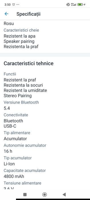 Boxa portabila JBL FLIP 7