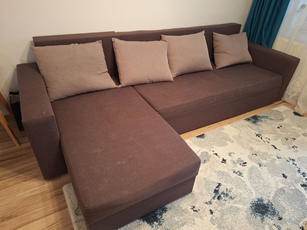 Canapea extensibila 270 × 80 cm cu depozitare