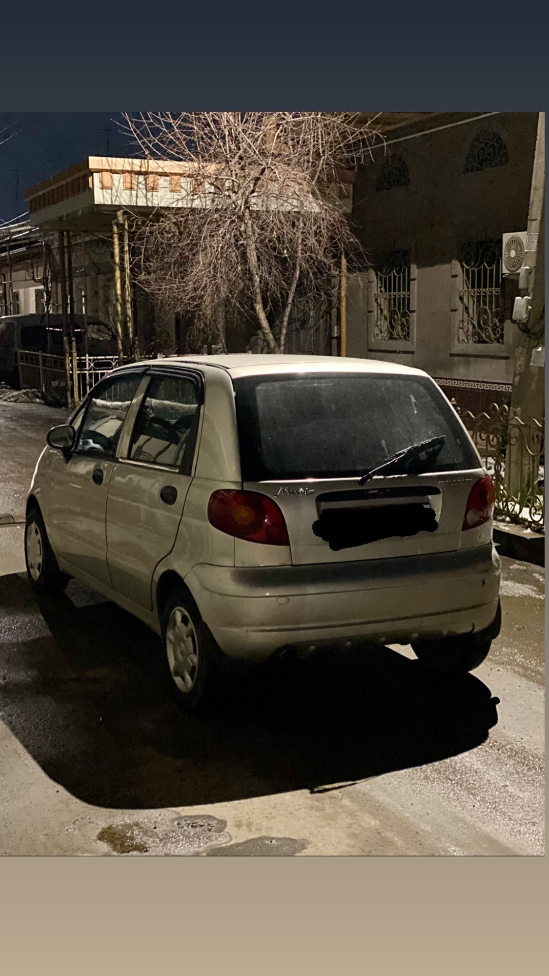 Matiz 2009, kulrang, probeg 300,000 gaz 3-pok