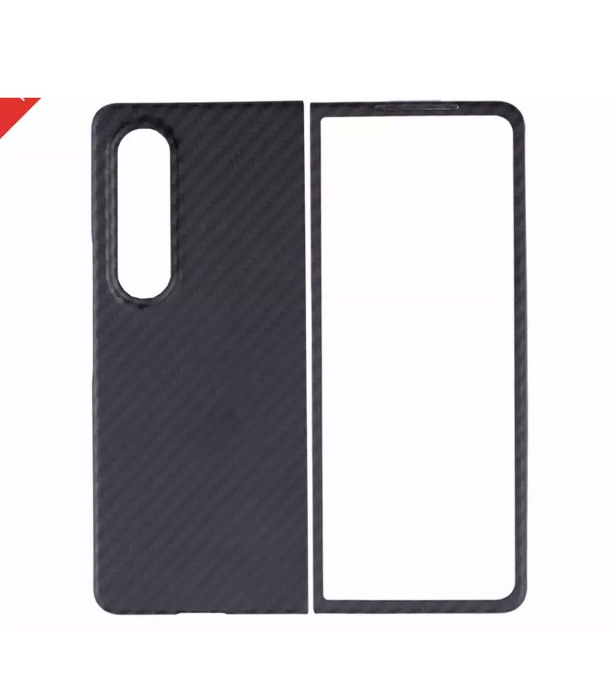 Samsung Z FLIP FOLD 3 4 5 Husa Solid Case Carbon Slim 0,2MM Fata Spate