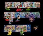 Киндер Sprinty, Joy,Mario,Енчантималс, Миньони, Смърфове, Барби