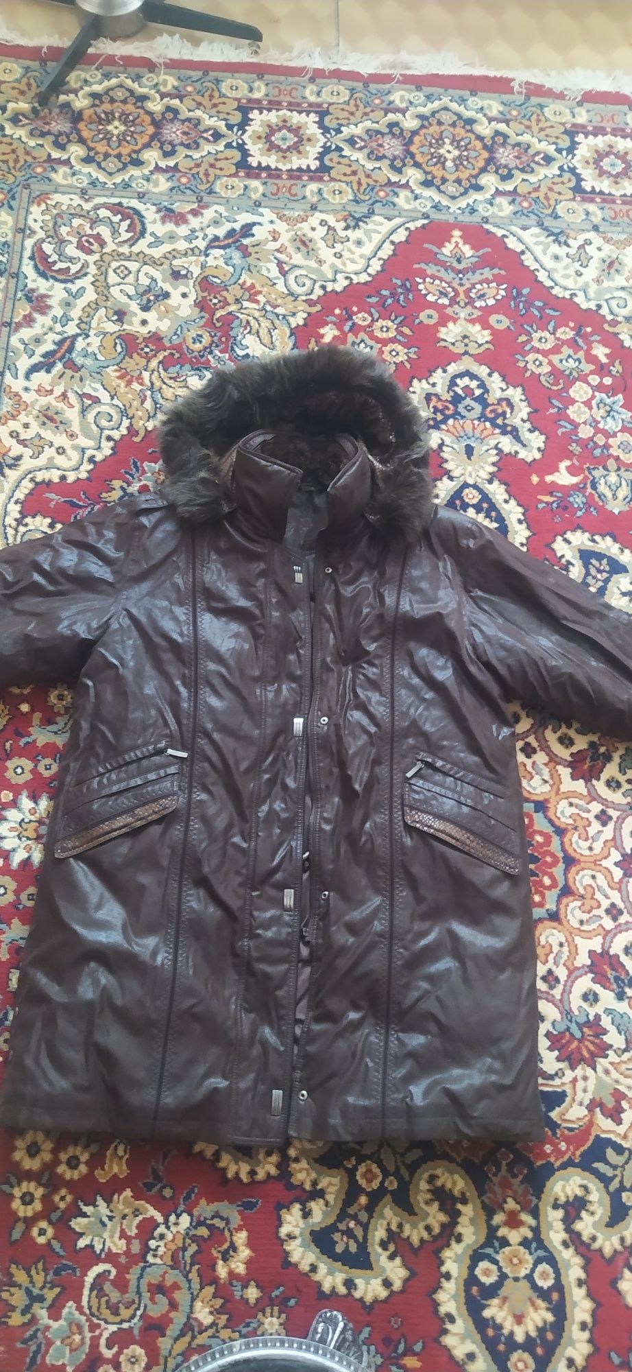 Куртка зимняя женская 56 размер