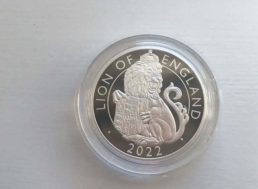 Лъвът на Англия Lion of England Proof Coin 2022