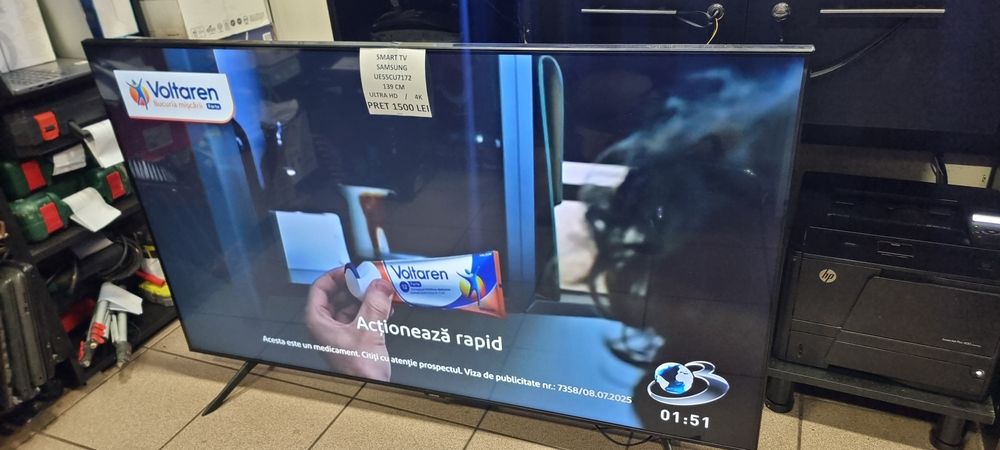 Hope Amanet P6 Smart tv Samsung 139cm 4k