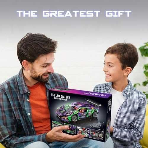 Техничен Конструктор Автомобил Спортна Количка Подарък за Инженери