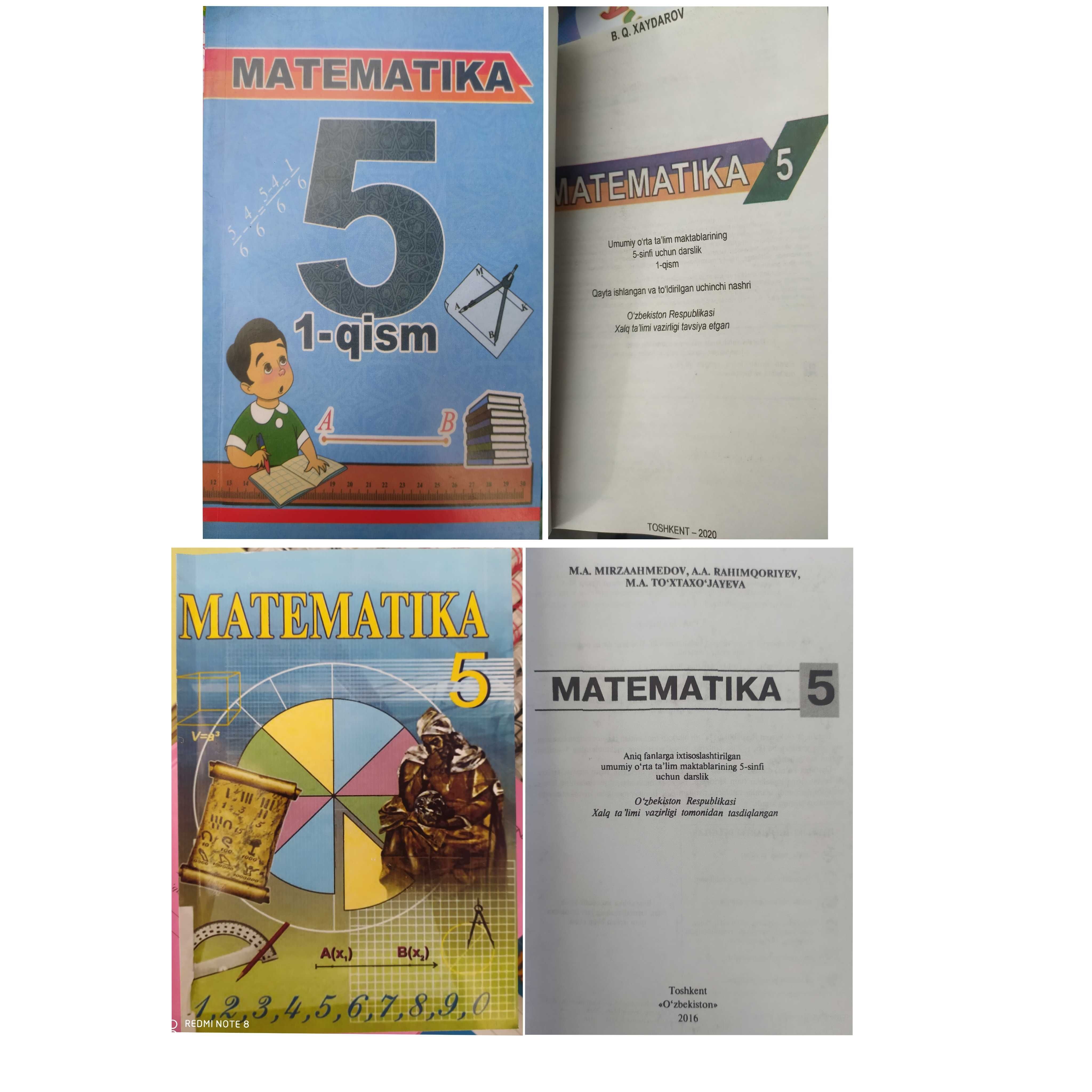 Matematika 5,6 sinf